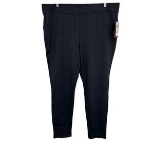 Style & Co Woman Plus 18 18W Grey Legging Comfort Waist Mid Rise Skinny NWT New